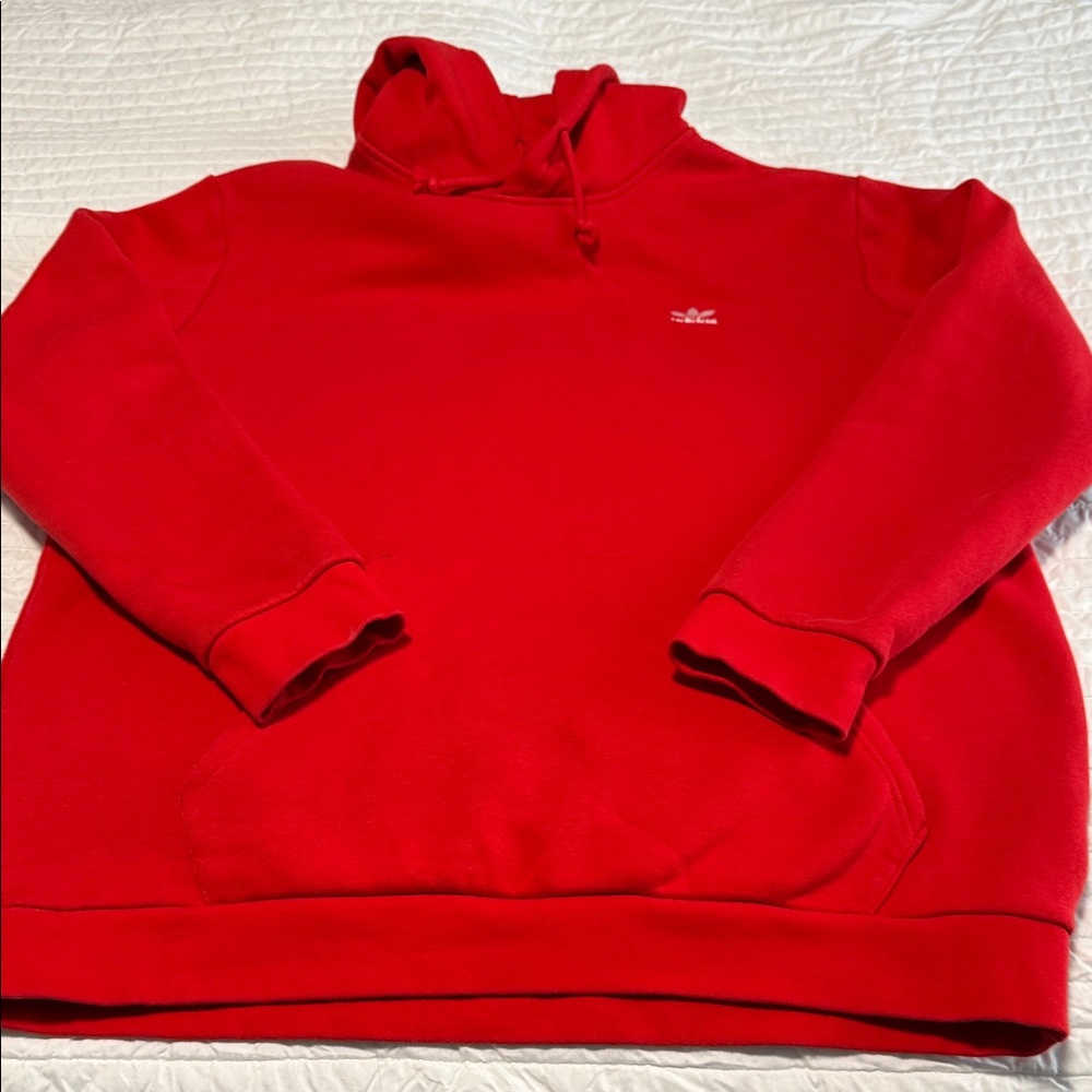 Adidas Red Sweatshirt with White Logo